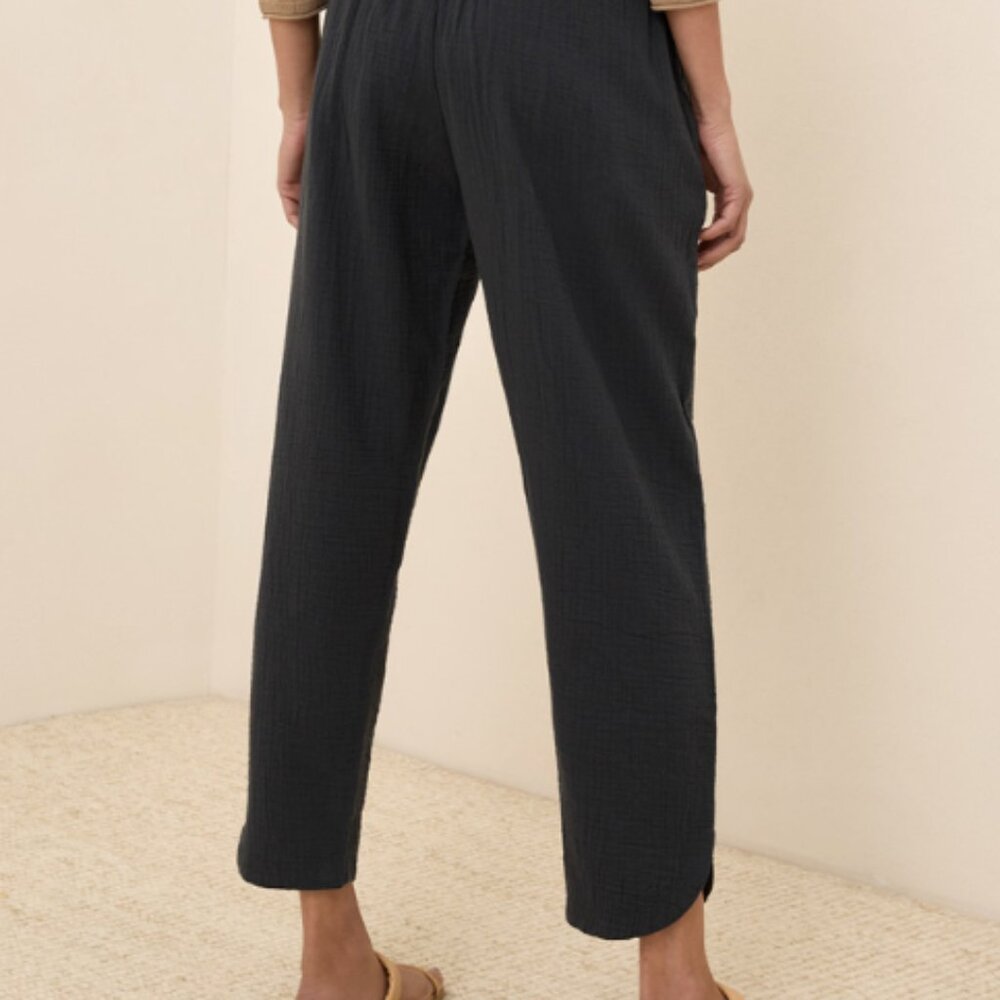Pact Coastal Double Gauze Tapered Pull-On Pant - Picture 4 of 6